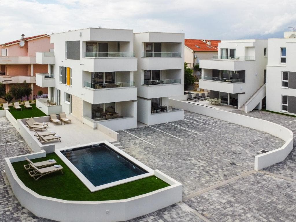 Appartement Break A 4 met zwembad in Novalja